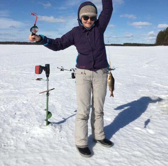 Ice Fishing Pyhatunturi